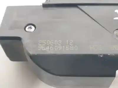 Second-hand car spare part trunk lock for citroen c3 kfv(tu3jp) oem iam references 9646091580  