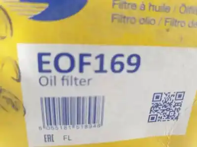Peça sobressalente para automóvel em segunda mão filtro de óleo por bmw serie 1 berlina (e81/e87) n43b20a referências oem iam eof169  