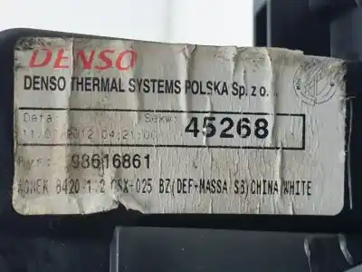 Автозапчастина б/у вентилятор опалення для ford ka (ccu) 169a4000 посилання на oem iam 98616861  