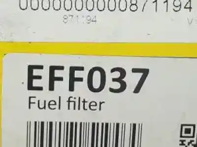 Peça sobressalente para automóvel em segunda mão filtro de gasóleo por audi a4 berlina (b5) d-ahu referências oem iam eff037  
