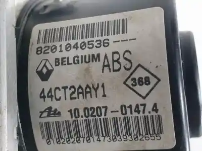 Peça sobressalente para automóvel em segunda mão abs por renault twingo d7f800 referências oem iam 8201040536  44ct2aay1