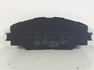 Peça sobressalente para automóvel em segunda mão pastilhas para travão por toyota auris (_e15_) 2.0 d-4d (ade150_) referências oem iam adb01625  