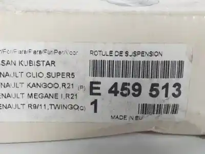 Автозапчастина б/у кульова підвіска для renault clio i fase i+ii (b/c57) d7f730 посилання на oem iam e459513  