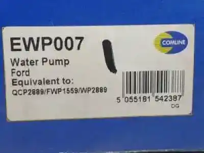 Peça sobressalente para automóvel em segunda mão bomba de água por ford escort cabrio l1e referências oem iam ewp007  