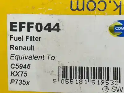 Автозапчастина б/у дизельний фільтр для renault megane i scenic (ja0) f8q790 посилання на oem iam eff044  