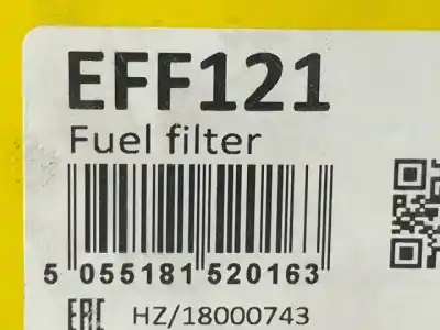 Pezzo di ricambio per auto di seconda mano filtro gasolio per audi a3 sportback (8p) bkd riferimenti oem iam eff121  