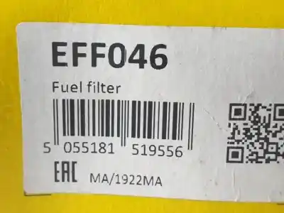 Автозапчастина б/у дизельний фільтр для renault laguna ii (bg0) f9q750 посилання на oem iam eff046  