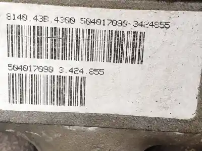 Pezzo di ricambio per auto di seconda mano motore completo per iveco daily caja cerrada (1999 =>) 8140.43b riferimenti oem iam 814043b  