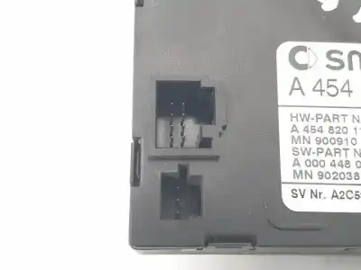 Автозапчасти б/у электронный модуль за smart forfour (w454) om639939 ссылки oem iam a4548202526  