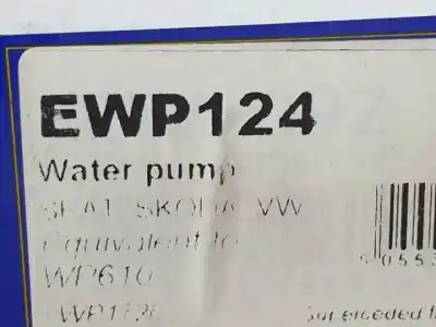 Peça sobressalente para automóvel em segunda mão bomba de água por dacia sandero 1.6 lpg referências oem iam ewp124  