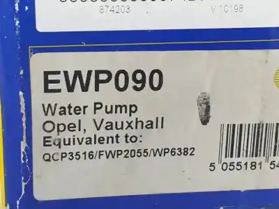 Gebrauchtes Autoersatzteil wasserbombe zum opel zafira a x16xel oem-iam-referenzen ewp090  qcp3516