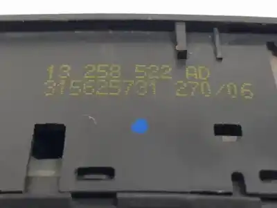 Автозапчасти б/у выключатель левого переднего окна за opel corsa d z14xep ссылки oem iam 13258522ad  