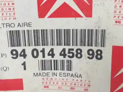 Second-hand car spare part air filter for citroen c15 161axud7 oem iam references 9401445898  