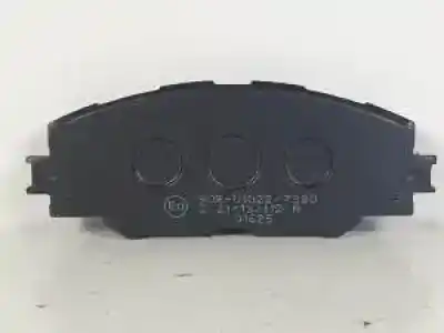 Peça sobressalente para automóvel em segunda mão pastilhas para travão por toyota auris (_e15_) 2.0 d-4d (ade150_) referências oem iam adb01625  