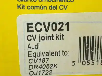 Автозапчастина б/у шрус для audi a3 (8l) aeh посилання на oem iam ecv021  
