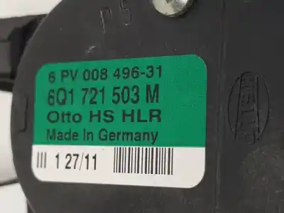 Автозапчастина б/у пotенціометр для skoda fabia combi (5j5) cbza посилання на oem iam 6q1721503m  