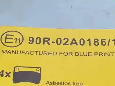 Peça sobressalente para automóvel em segunda mão pastilhas para travão por chevrolet aveo f14d4 referências oem iam adg042135  