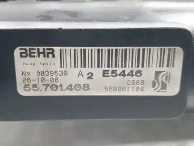 İkinci el araba yedek parçası su radyatörü için opel corsa d z14xep oem iam referansları 55701408  