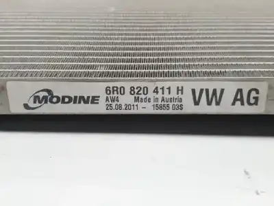 Автозапчастина б/у конденсат/радіатор кондиционера для skoda fabia combi (5j5) cbza посилання на oem iam 6r0820411h  