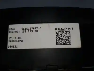 Second-hand car spare part multifunction switch for citroen c3 kfu oem iam references 9656127077c  