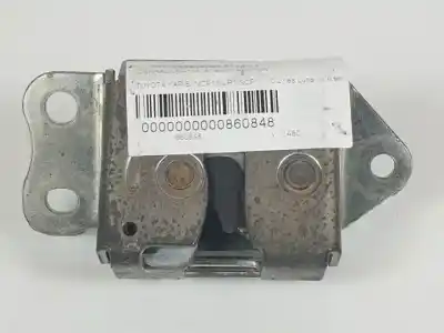 Second-hand car spare part trunk lock for toyota yaris (ncp1/nlp1/scp1) 1szfe oem iam references 