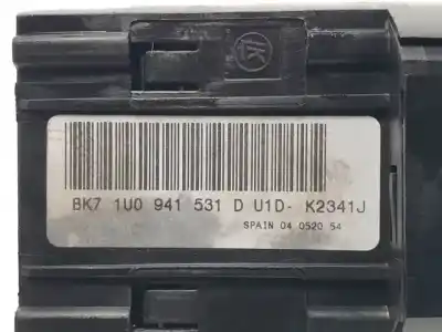 Автозапчастина б/у управління світлом для skoda fabia combi (5j5) cbza посилання на oem iam 1u0941531d  
