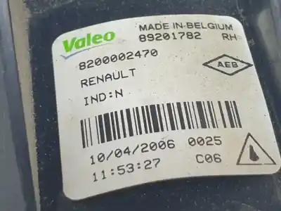 Gebrauchtes Autoersatzteil nebelscheinwerfer rechts zum renault modus confort dynamique oem-iam-referenzen 8200002470  89201782