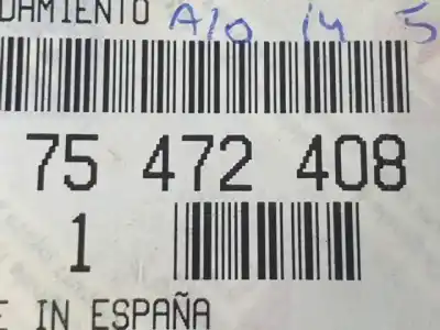 Pezzo di ricambio per auto di seconda mano pezzi vari per citroen c15 161axud7 riferimenti oem iam 75472408  