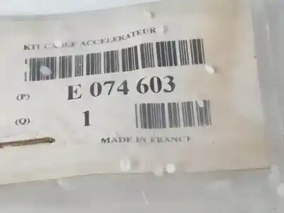 Pezzo di ricambio per auto di seconda mano pedale dell acceleratore per renault clio i fase i+ii (b/c57) d7f730 riferimenti oem iam e074603  