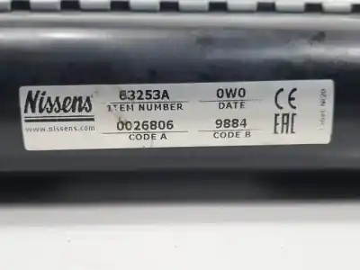Автозапчасти б/у водяной радиатор за opel astra f (t92) 1.4 i (f19, m19) ссылки oem iam 63253a  