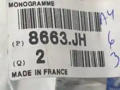 Pezzo di ricambio per auto di seconda mano pezzi vari per citroen saxo d-vjx riferimenti oem iam 8663jh  