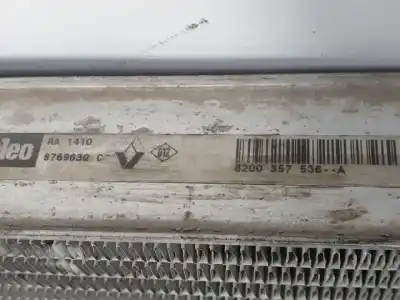 Автозапчастина б/у водяний радіатор для renault scénic ii (jm0/1_) 2.0 (jm05, jm0u, jm1n, jm1u, jm2v) посилання на oem iam 876963qc  