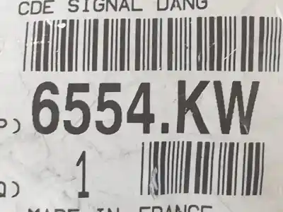 Piesă de schimb auto la mâna a doua avertizare pentru citroen c1 1krfe referințe oem iam 6554kw  
