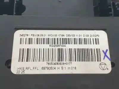 Автозапчасти б/у отопление / кондиционирование воздуха за mini mini (r56) g/n12b14a ссылки oem iam 69790504  