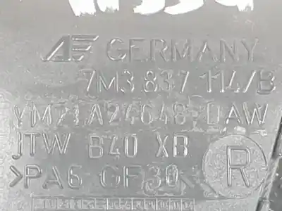 Автозапчасти б/у внутренняя задняя правая ручка за ford galaxy (vy) y5b ссылки oem iam 7m3837114b  
