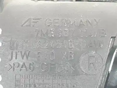 Автозапчастина б/у усередині передня права ручка для ford galaxy (vy) y5b посилання на oem iam 7m3837114b  