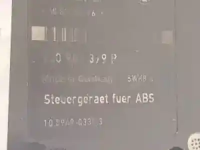 Peça sobressalente para automóvel em segunda mão abs por ford galaxy (vy) y5b referências oem iam 7m3614111h  10020402094