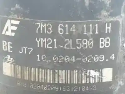 Peça sobressalente para automóvel em segunda mão abs por ford galaxy (vy) y5b referências oem iam 7m3614111h  10020402094