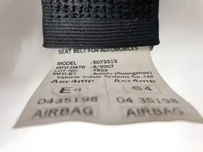 Автозапчасти б/у правый передний ремень безопасности за honda cr-v iii (re_) 2.0 i-vtec (re5, re1) ссылки oem iam 607452200b  