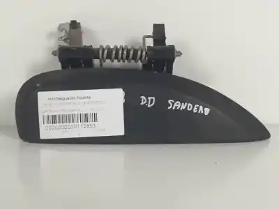 Second-hand car spare part exterior right front door handle for dacia sandero b4dg4 oem iam references 
