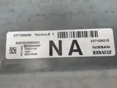 Second-hand car spare part ecu engine control for dacia sandero b4dg4 oem iam references a3c0253960001  237103621s