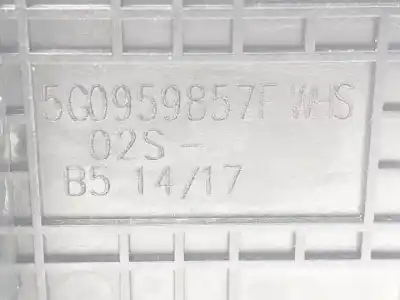 Second-hand car spare part left front power window switch for seat leon (5f1) clh oem iam references 5g0959857f  