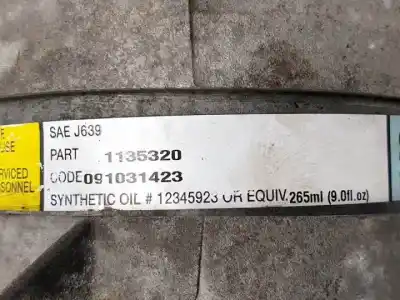 Автозапчастина б/у компресор кондиционера для renault laguna ii (bg0) f9q750 посилання на oem iam 8200021822  