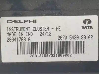 Peça sobressalente para automóvel em segunda mão quadrante por tata aria 2.2 di awd referências oem iam 28341768a  