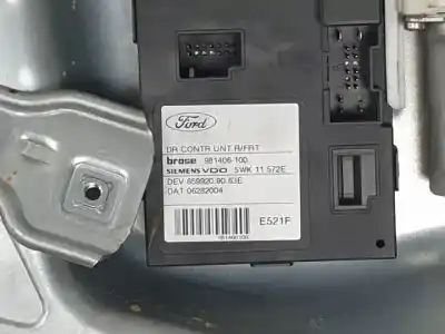 Second-hand car spare part passenger side right window regulator for ford focus c-max (cap) d-g8da oem iam references 3m51r203a28mr  