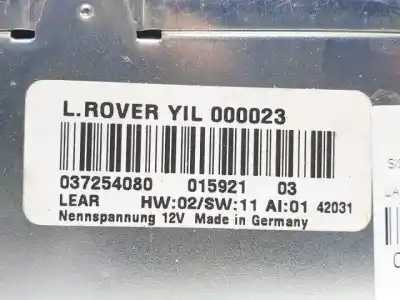 Автозапчасти б/у аудиосистема / радио cd за land rover range rover iii (l322) 3.0 d 4x4 ссылки oem iam 037254080  