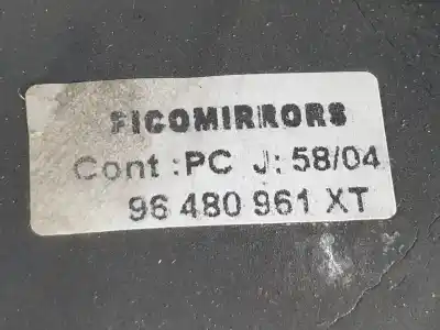 Piesă de schimb auto la mâna a doua oglinda laterala retrovizor dreapta pentru peugeot 206 berlina x-line referințe oem iam 96480961xt cp6495000 