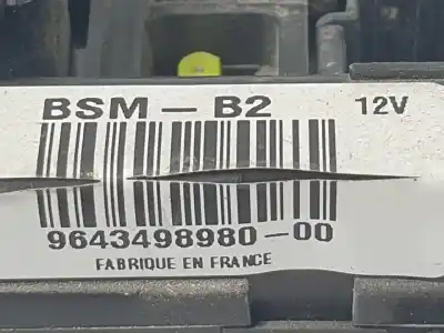 Pezzo di ricambio per auto di seconda mano scatola relè/fusibili per peugeot 206 berlina x-line riferimenti oem iam 9643498980 t118470002e 