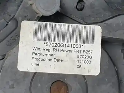 Автозапчасти б/у регулятор стекла переднего правого за ford fiesta (cbk) g/fxjb ссылки oem iam 2s6114553a  