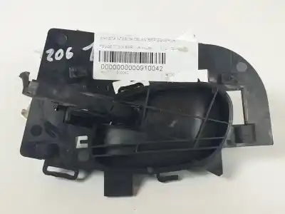 Second-hand car spare part interior left front handle for peugeot 206 berlina x-line oem iam references 9623698477  